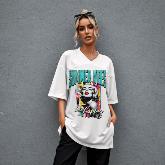 Summer Vibes Oversized Shirt (Rückendruck)
